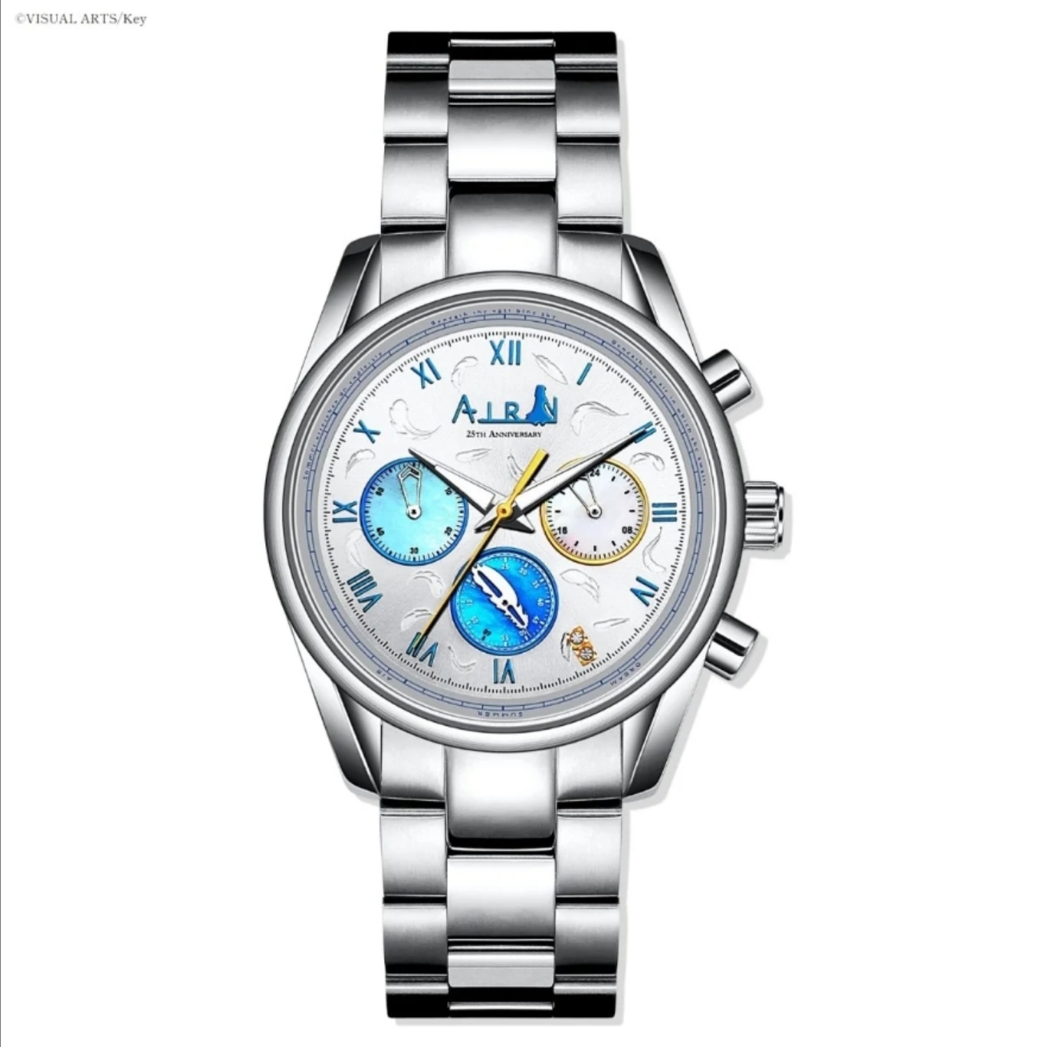 air25th_anniversarywatch-01 「AIR」25周年記念アニバーサリー クロノグラフ腕時計