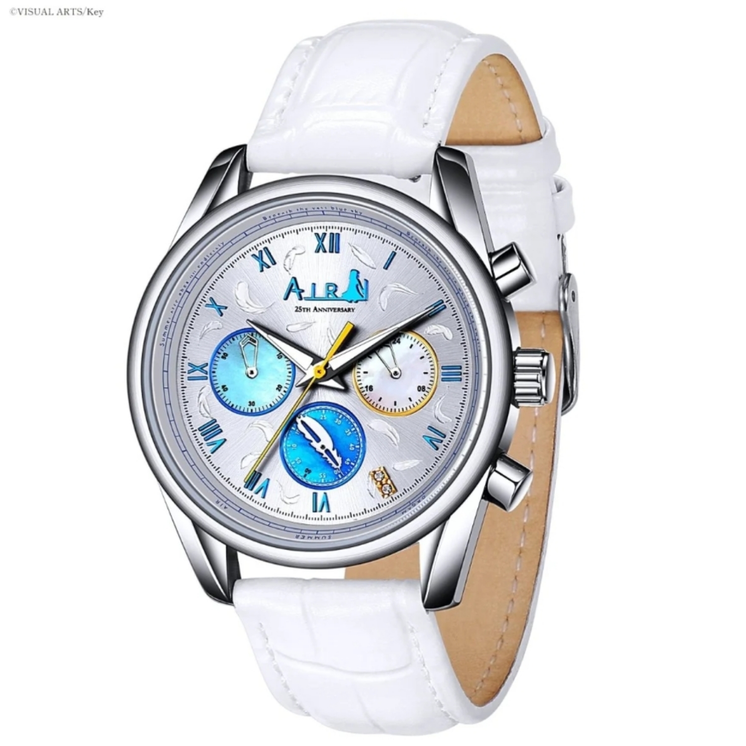 air25th_anniversarywatch-02 「AIR」25周年記念アニバーサリー クロノグラフ腕時計