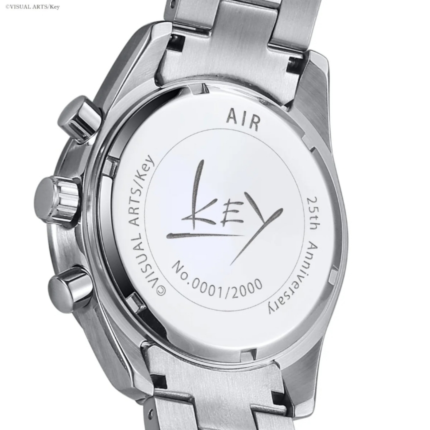 air25th_anniversarywatch-03 「AIR」25周年記念アニバーサリー クロノグラフ腕時計