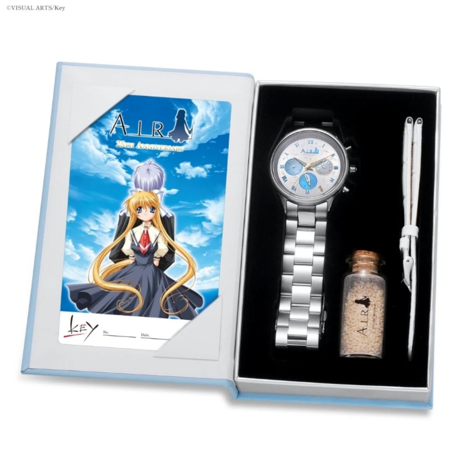 air25th_anniversarywatch-06 「AIR」25周年記念アニバーサリー クロノグラフ腕時計