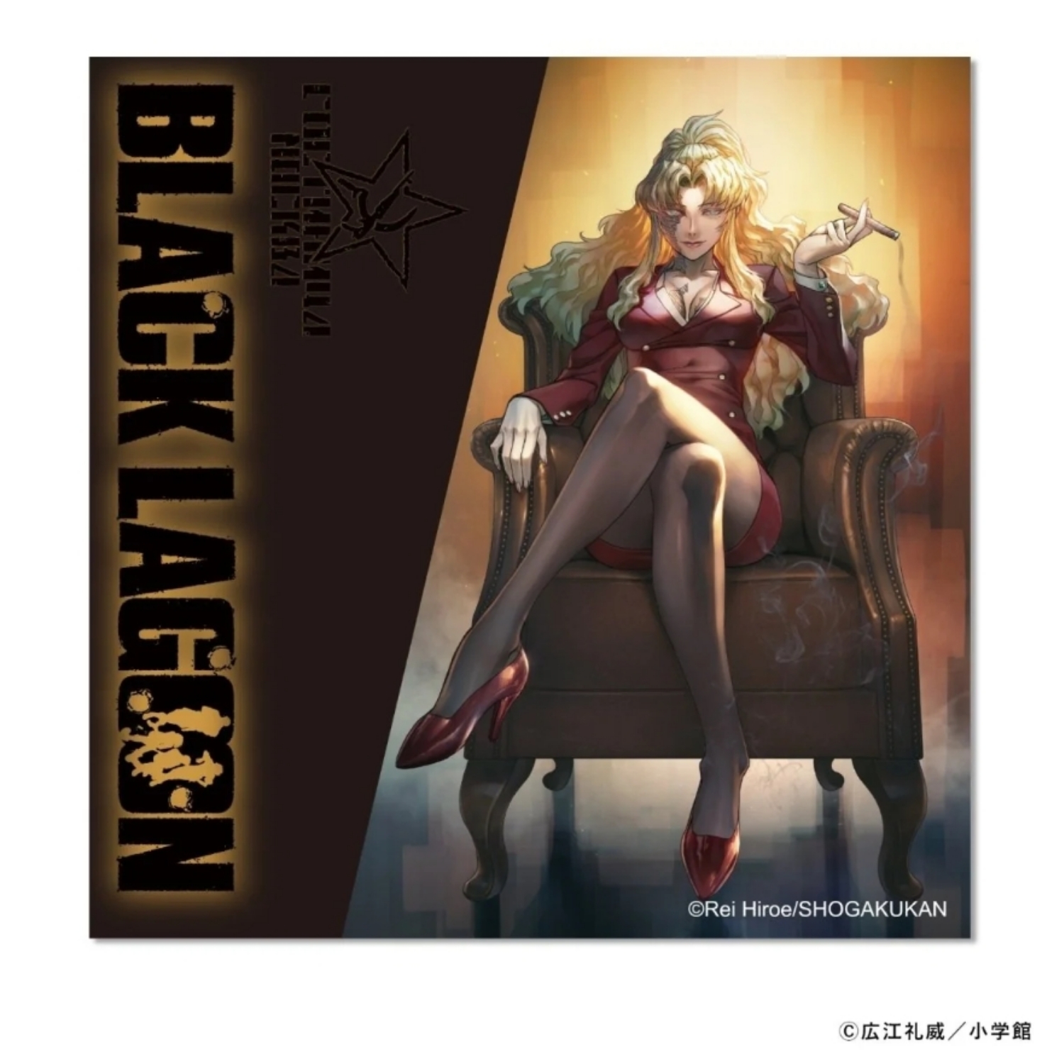 『BLACK LAGOON』 25周年記念クロノグラフ腕時計 ホテルモスクワ エディション