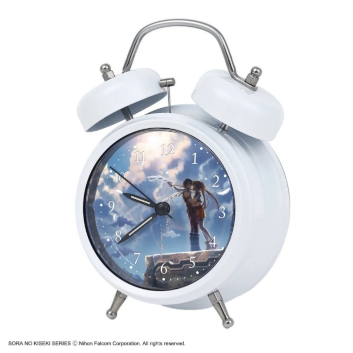 kisekiclock_white-02 「軌跡シリーズ」エステルが“恥ずかしがってなかなか起こしてくれない” ボイス入り目覚まし時計