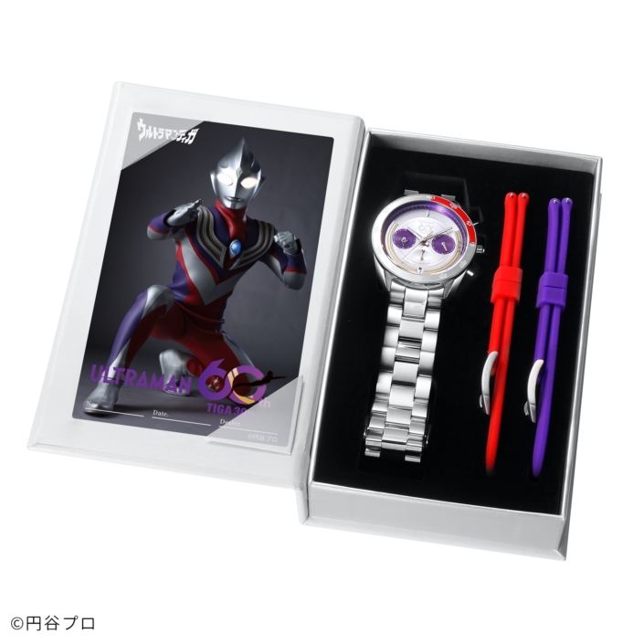 ultramantiga30th-watch-08 『ウルトラマンティガ』30周年記念 クロノグラフ腕時計