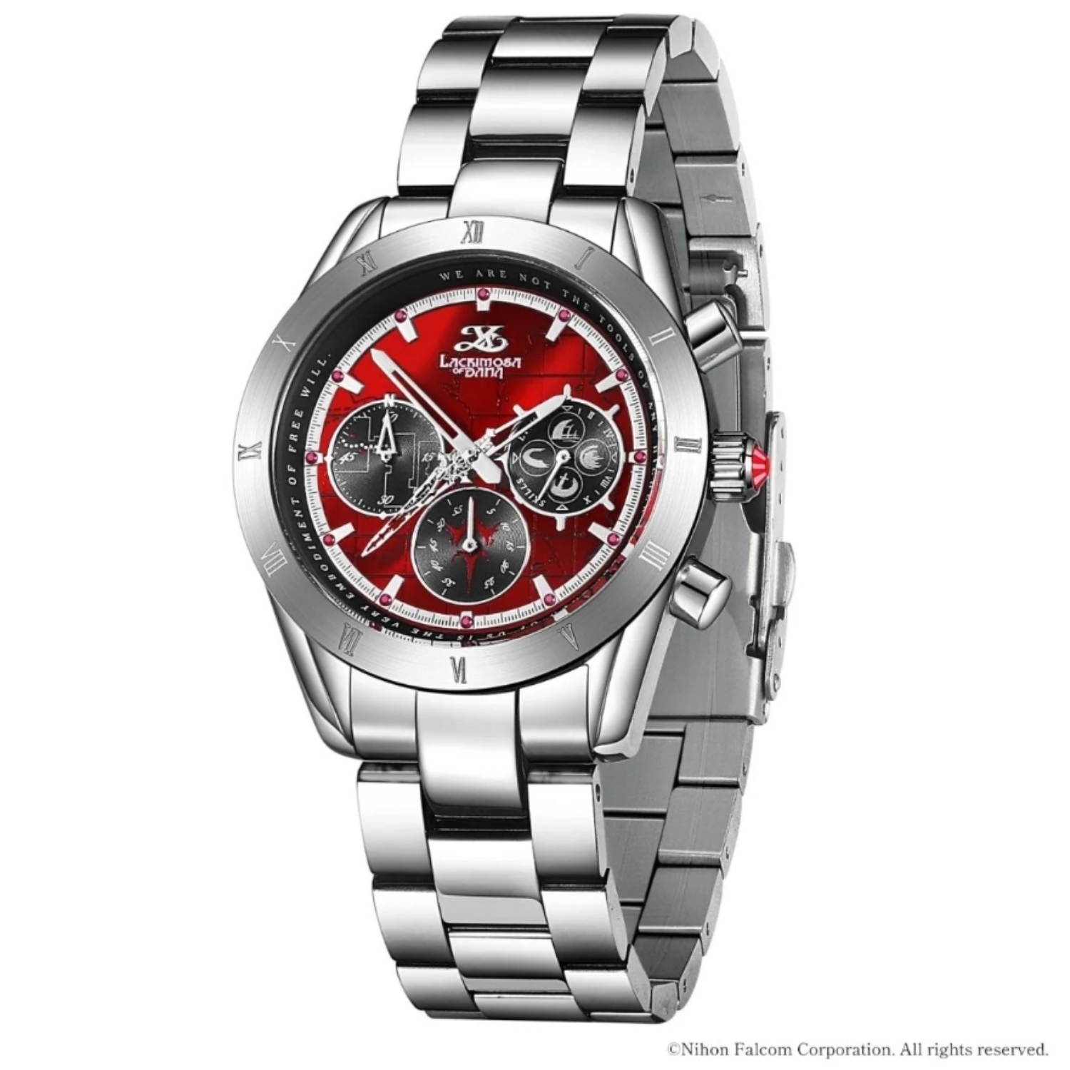 ys8_adle_wristwatch-01 イースVIII-Lacrimosa of DANA- 10周年記念クロノグラフ腕時計 アドルモデル