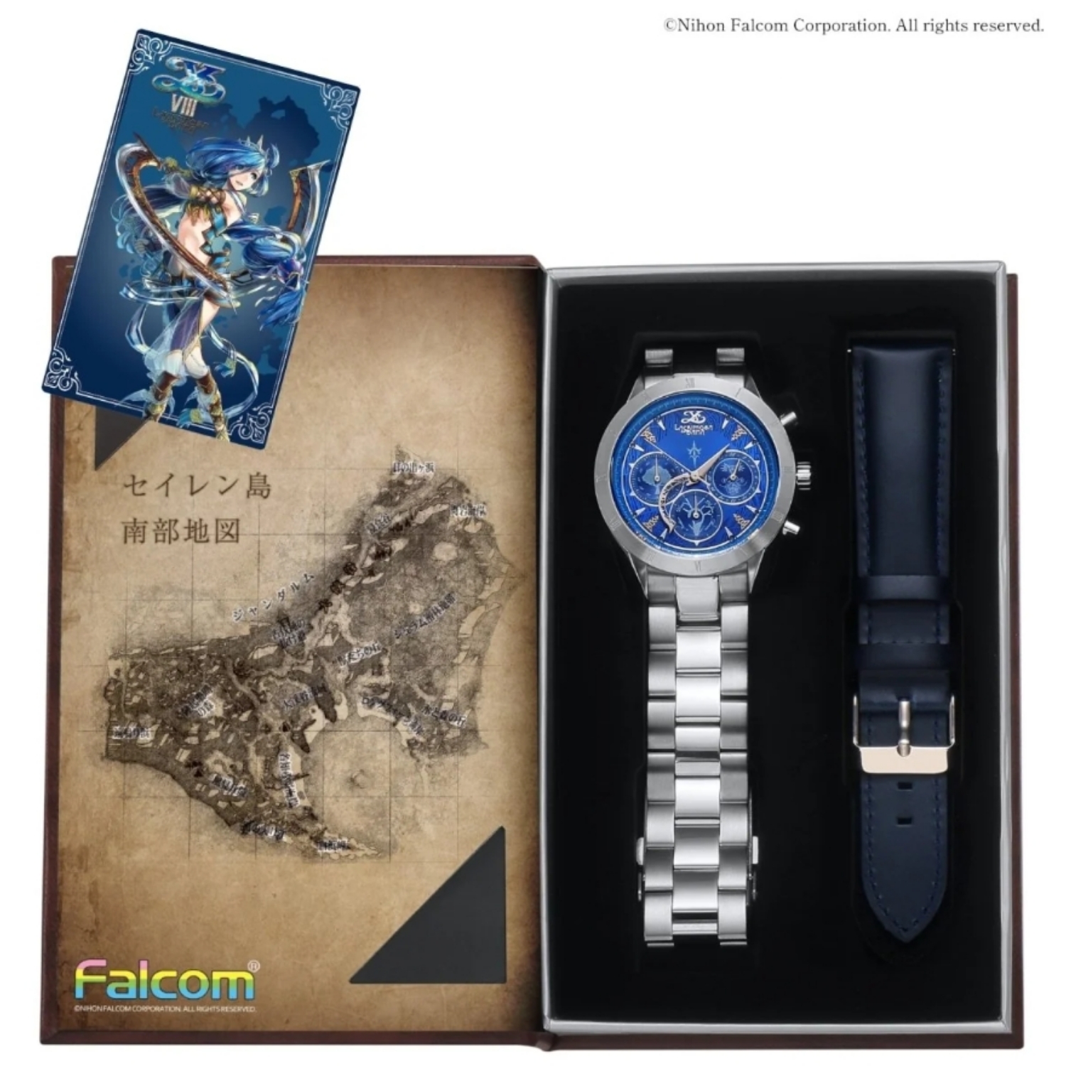 ys8_dana_wristwatch-05 イースVIII-Lacrimosa of DANA- 10周年記念クロノグラフ腕時計 ダーナモデル